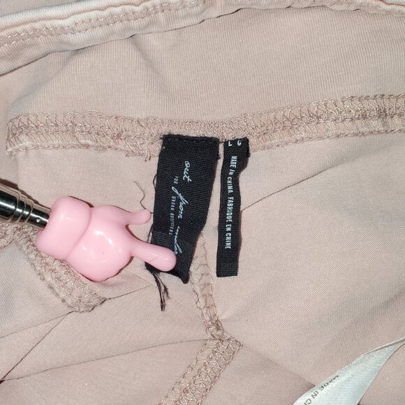 Out From Under Aria Seamed Flared Pants Women's L Pink Bell-Bottom Lounge Y2K - Picture 4 of 5